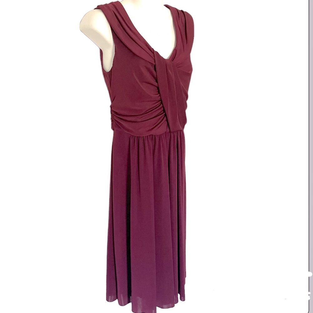 Ann Taylor Party Dress - Wine Color - Size 2